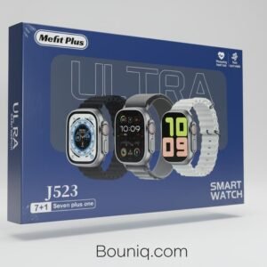 7 in 1 Smart Watch - 7 Straps Smart watch | Mefit Plus J523